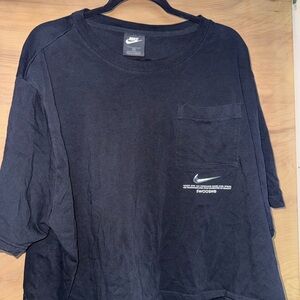 Nike Black Crop Top